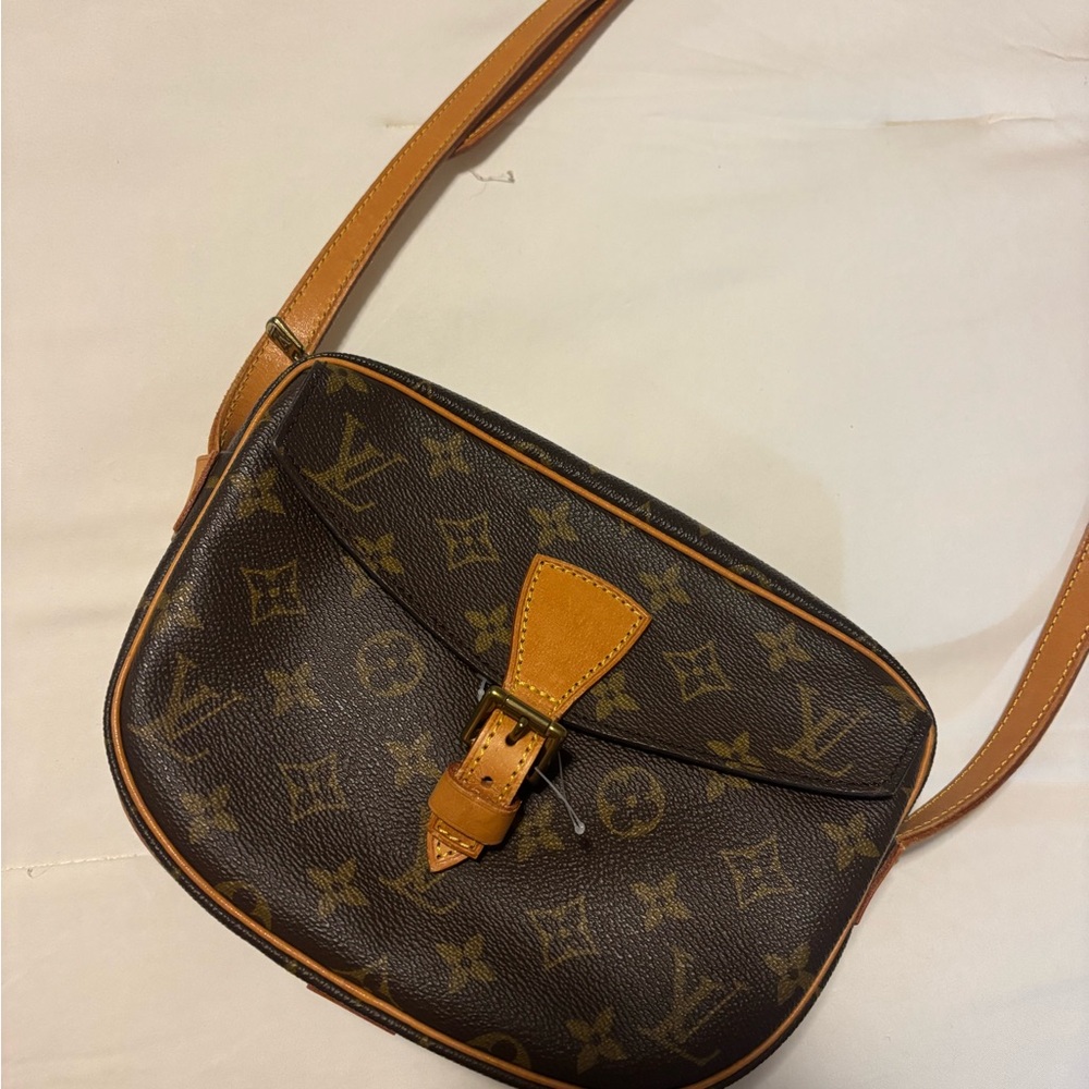 Louis Vuitton Jeune Monogram Crossbody Bag in Brown and Tan